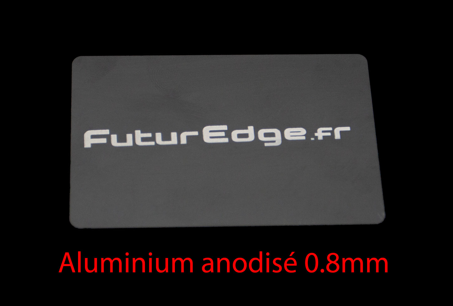 Cartes de visite métalliques personnalisées – Gravure laser de précision