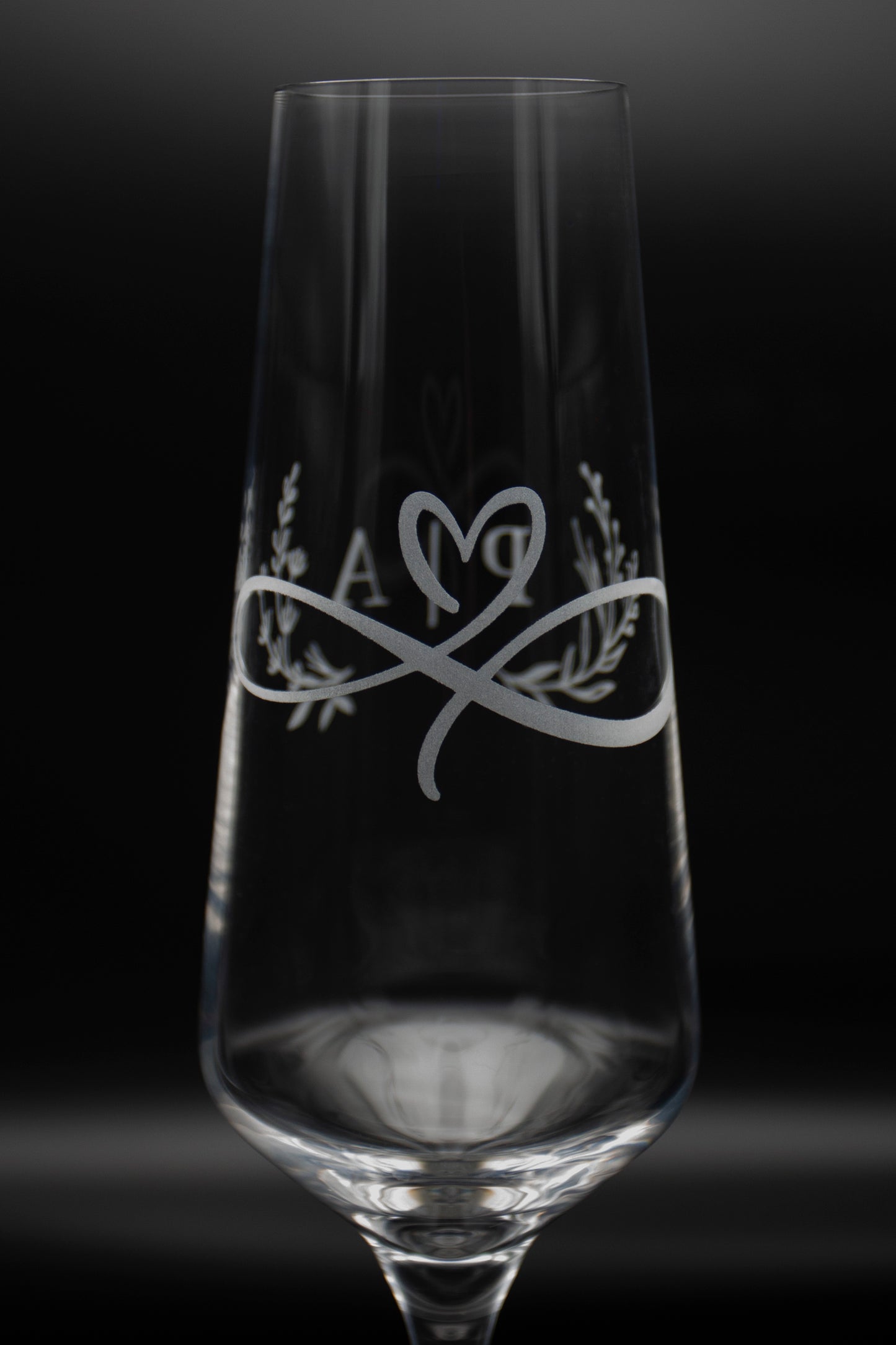 Personalized Champagne Flute – Premium Laser Engraving