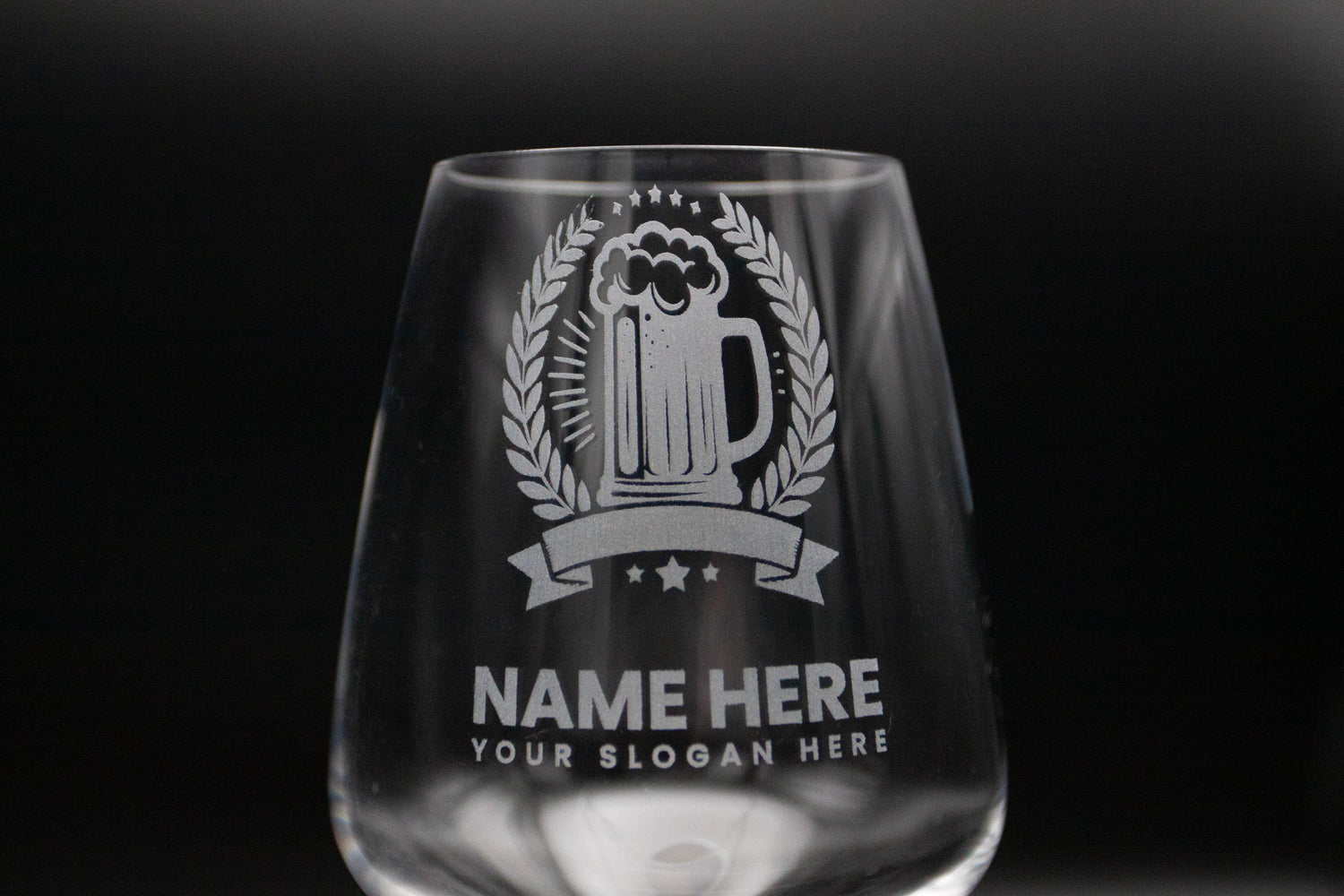 Verres personalisé gravure laser