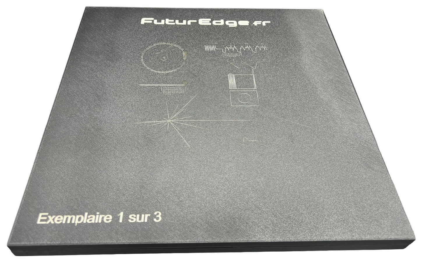 Réplique Disque d’Or Voyager NASA (Réplique Artistique Premium)