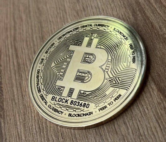 Gravure laser sur médaille