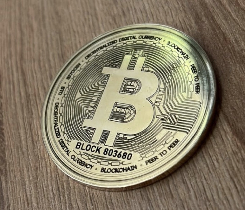 Gravure laser sur médaille