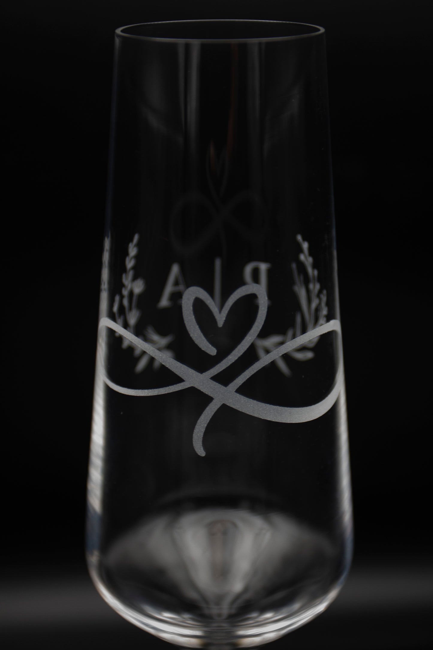 Personalized Champagne Flute – Premium Laser Engraving