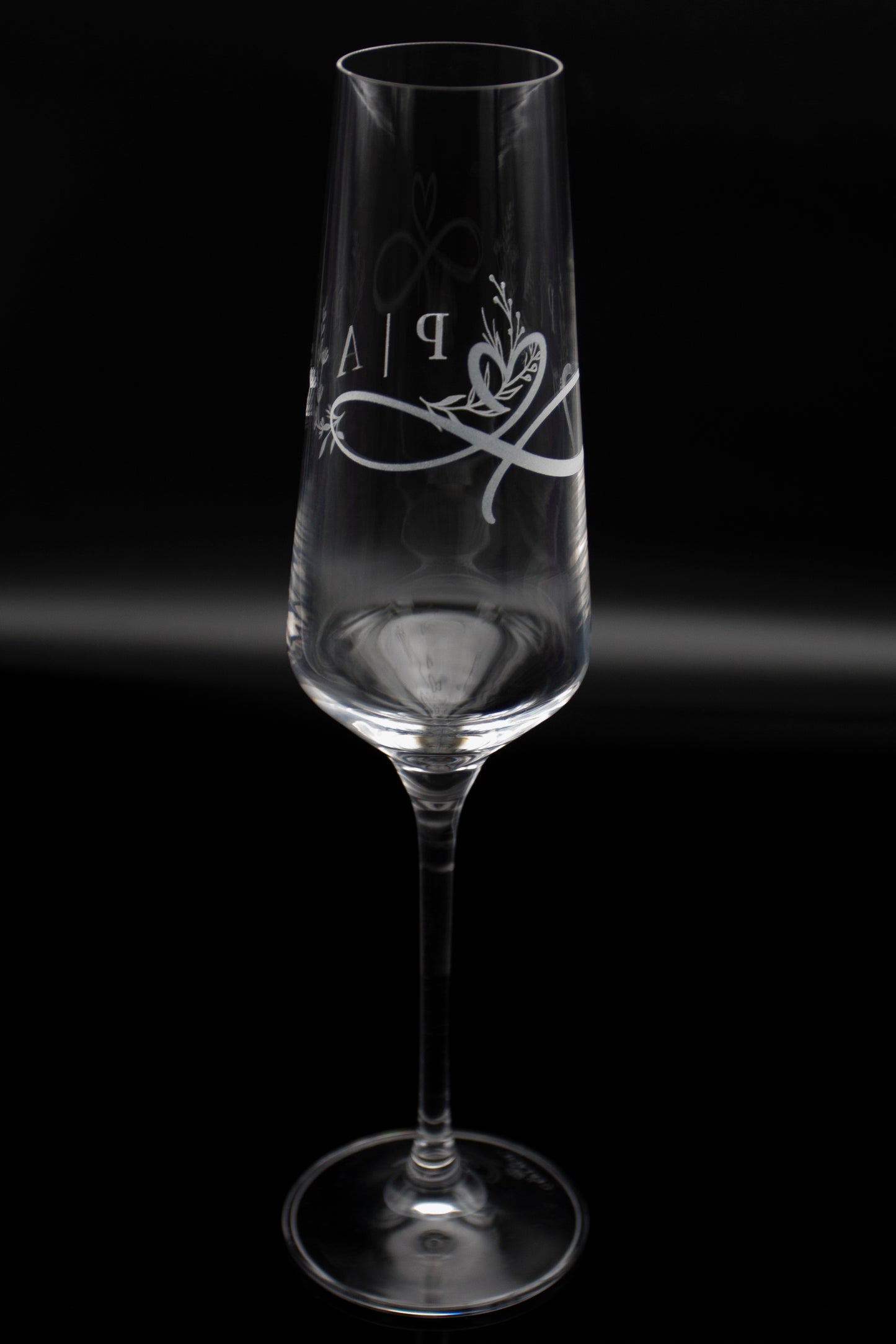 Personalized Champagne Flute – Premium Laser Engraving