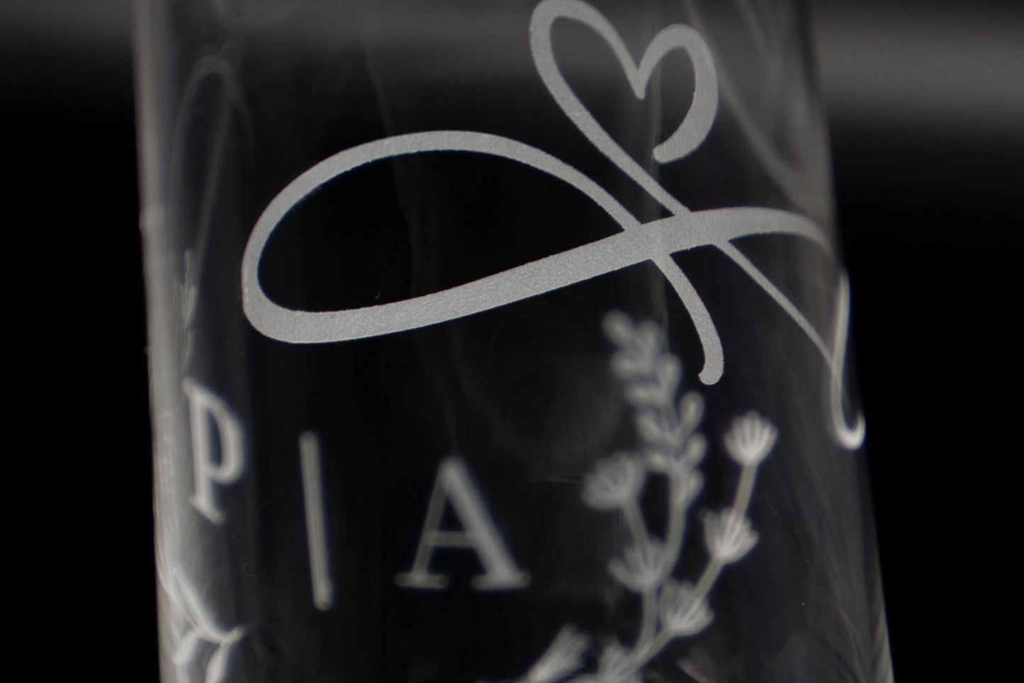 Personalized Champagne Flute – Premium Laser Engraving